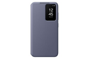GALAXYbMNV[ S24 Smart View Wallet Case Galaxy Violet EF-ZS921CVEGJP