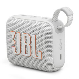 JBL｜ジェイビーエル ブルートゥース スピーカー WHITE JBLGO4WHT [防水 /Bluetooth対応]