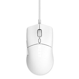NZXT｜エヌゼットエックスティー ゲーミングマウス Lift 2 Symm ホワイト MS-001NW-04 [光学式 /有線 /6ボタン /USB]