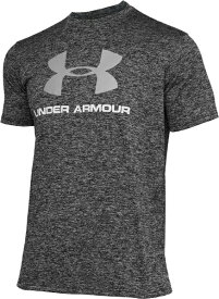 アンダーアーマー｜UNDER ARMOUR メンズ UAテック ビッグロゴ ショートスリーブTシャツ グレー 1359132 [メンズ /XLサイズ]【返品交換不可】