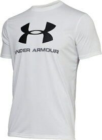 アンダーアーマー｜UNDER ARMOUR メンズ UAテック ビッグロゴ ショートスリーブTシャツ ホワイト 1359132 [メンズ /4XLサイズ]【返品交換不可】