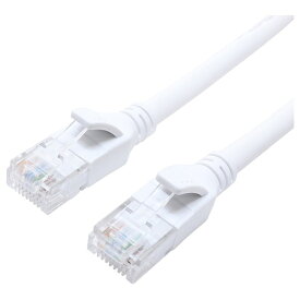 ORIGINAL BASIC｜オリジナルベーシック LANケーブル ホワイト OB-L6A1-0030ST-WH [0.3m /カテゴリー6A /スタンダード]