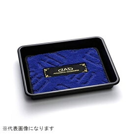 GARSON｜ギャルソン トレー　with　エグゼクティブマット　モノグラム　ブルー/ゴールド HA608-02