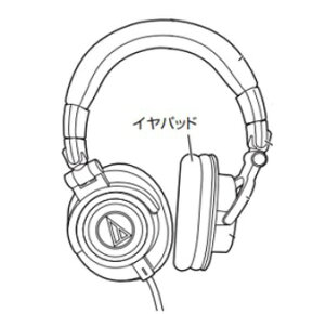 I[fBIeNjJbaudio-technica C[pbh 1yA HP-M30x
