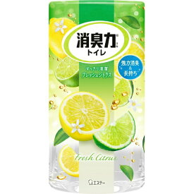 エステー｜S.T トイレの消臭力フレッシュシトラス　トイレ置き型　400mL