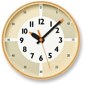 タカタレムノス｜Lemnos fun pun clock with color！ ベージュ YD2309BG