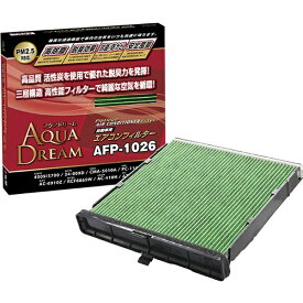 AQUA DREAM｜アクアドリーム PLATINUM カーエアコンフィルター マツダ用 （銀イオンで抗菌効果） 除塵/脱臭/風量効果 AD-AFP-1026