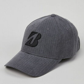 ブリヂストン｜BRIDGESTONE メンズ クールバイタル 麻調デザインキャップ ブラック CPS24E [メンズ /フリーサイズ：約56~59cm]【返品交換不可】