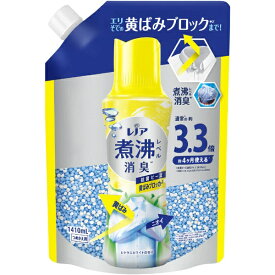 P&G｜ピーアンドジー レノア煮沸レベル消臭抗菌ビーズ 黄ばみブロッカー シトラスホワイトの香りつめかえ用超特大　1410mL 黄ばみブロッカー