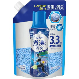 P&G｜ピーアンドジー レノア煮沸レベル消臭抗菌ビーズ スポーツ クールリフレッシュ&シトラスの香りつめかえ用超特大　1410mL スポーツ