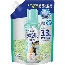 P&G｜ピーアンドジー レノア煮沸レベル消臭抗菌ビーズ部屋干し 花とおひさまの香りつめかえ用超特大　1410mL 部屋干し
