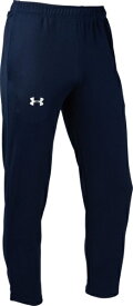 【返品交換不可】 アンダーアーマー｜UNDER ARMOUR 男女兼用 UAチーム ウォームアップ パンツ Midnight Navy×White 1314112 [ユニセックス /XSサイズ]