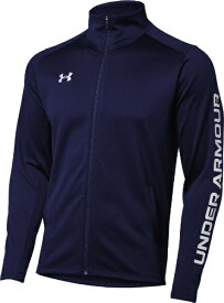 【返品交換不可】 アンダーアーマー｜UNDER ARMOUR メンズ UAチーム サッカー ニット フルジップ トップス Midnight Navy 1384780 [メンズ /SMサイズ]