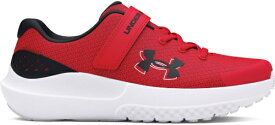 アンダーアーマー｜UNDER ARMOUR キッズ ランニングシューズ UAサージ4 AC Red×Black×Black 3027104 [17.0cm /幅:D]