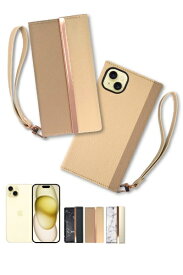 shizukawill｜シズカウィル iPhone15 Plus 手帳型 ケース アイファンデストラップホール付 キャラメル APIP15MCACB
