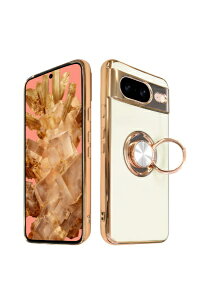 shizukawill�b�V�Y�J�E�B�� Google Pixel8 �����O�t�L�P�[�X �O���b�e�B�A �p�[���z���C�g GOPI8CL5WH