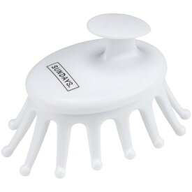 Skater｜スケーター シャンプーマッサージブラシ（ライトグレー） PSHMB1