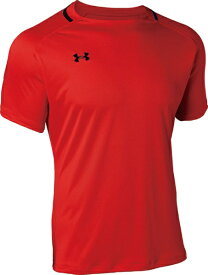【返品交換不可】 アンダーアーマー｜UNDER ARMOUR メンズ UAチーム サッカー ジャージー ショートスリーブシャツ Red 1365023 [メンズ /SMサイズ]