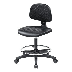 サンワサプライ｜SANWA SUPPLY 作業用ワークチェア [W590xD590xH835〜1020mm] ブラック SNC-T166BK