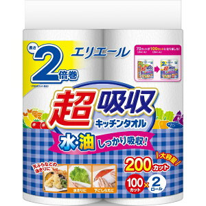 �剤�����bDaio Paper elleair�i�G���G�[���j���z���L�b�`���^�I�� 100�J�b�g2���[��