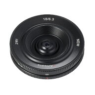 七工匠｜7artisans 七工匠 7Artisans ボディキャップレンズ 18mm F6.3 II 富士フイルムXマウント ブラッ…