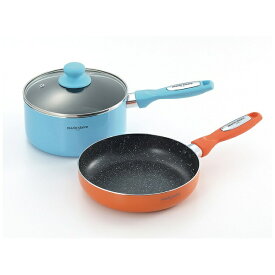 タマハシ｜Tamahasi 「マリ・クレール」“カラーズ”　アルミ片手鍋18cm＆フライパン20cm