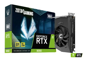 ZOTAC｜ゾタック ゲーミンググラフィックボード RTX 3050 6GB GDDR6 Solo ZT-A30510G-10L [GeForce RTXシリーズ /6GB]