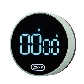 LADONNA｜ラドンナ 大画面ダイヤルタイマー Toffy ペールアクア K-KU22-PA