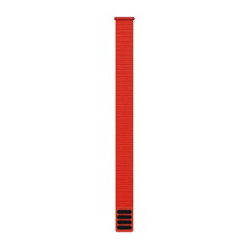 【エントリーで最大全額ポイント還元｜6/27迄】 GARMIN｜ガーミン UltraFit 2 Nylon Strap 26mm Flame Red 010-13306-22