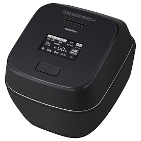 【2024年06月01日発売】 東芝｜TOSHIBA 炊飯ジャー（5．5合炊き）　東芝真空圧力IH　RC-10ZWW(K)　グランブラック 炎匠炊き グランブラック RC-10ZWW(K) [5.5合 /圧力IH]