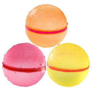 Soppycid Soppycid繰り返し使える水風船 透明 3PCS SOPPYCID-001 SOPPYCID-001