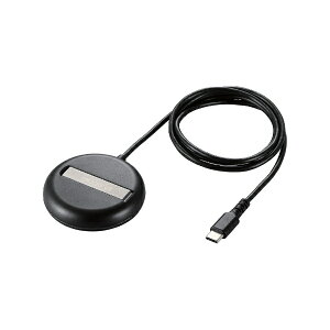 ELECOMbGR CX[d Qi F Qi2 Ή 15W / 7.5W / 5W }Olbg  X^h 2Way P[u 1m u[d y iPhone eΉ z ubN W-MA06BK