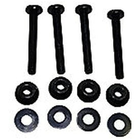 親和産業｜Shinwa Sangyo 15mm厚小型ファン用固定ネジ ブラック SS-NEJI-04