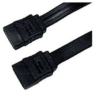 親和産業|Shinwa Sangyo SATA3ケーブル ラッチなし 20cm ブラック SS-SAFC-SS02K