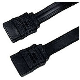 親和産業｜Shinwa Sangyo SATA3ケーブル ラッチなし 30cm ブラック SS-SAFC-SS03K