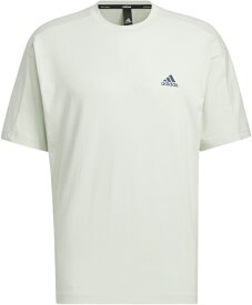 アディダス｜adidas メンズ ワーディング ルーズフィット ヘビー シングルジャージー 半袖Tシャツ リネングリーン JSY30 [メンズ /J/L]【返品交換不可】