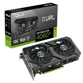 ASUS｜エイスース グラフィックボード[RTX4060Ti] DUAL-RTX4060TI-O8G-EVO［GeForce RTXシリーズ /8GB］ DUAL-RTX4060TI-O8G-EVO [GeForce RTXシリーズ /8GB]