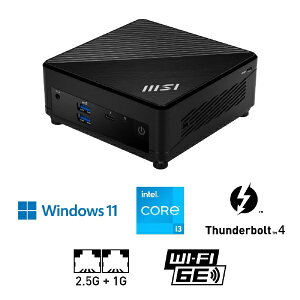 yGg[ōőSz|CgҌb9/11z MSIbGGXAC fXNgbv Cubi 5 12M-247JP [j^[ /Windows11 Pro /intel Core i3 /F8GB /SSDF256GB /2024N4f]