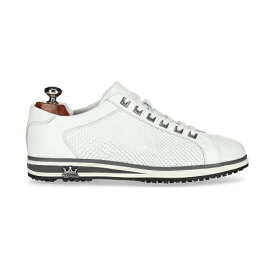 グレンコーポレーション｜GLEN CORPORATION ゴルフシューズ スパイクレス ハンドメイド[EU43：27.4cm] ホワイト POT-M [メンズ]