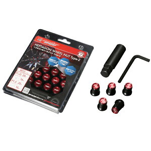 monsterSPORT�b�����X�^�[�X�|�[�c �w�v�^�S���z�C�[���i�b�g Type-2 20�Z�b�g ���b�h M12×P1.25 �X�Y�L���p 684520-0020R