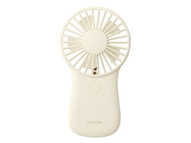KOIZUMI｜コイズミ 乾電池式ハンディファン オフホワイト KPF0641W