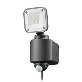 オーム電機｜OHM ELECTRIC 防犯センサーライト1灯コンセント式1600ルーメン LS-A160W1