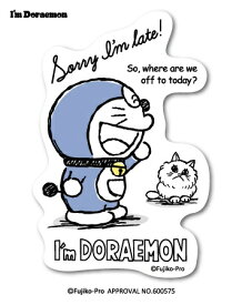 ゼネラルステッカー ダイカット透明ステッカー Im Doraemon シンプル1 LCS-734