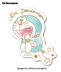 ゼネラルステッカー ダイカットビニールステッカー Im Doraemon キラキラ3 LCS-752