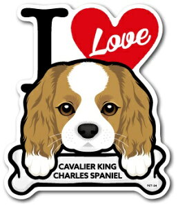 ゼネラルステッカー|GENERAL STICKER DOG STICKER CAVALIER KING CHARLES SPANIEL PET-034