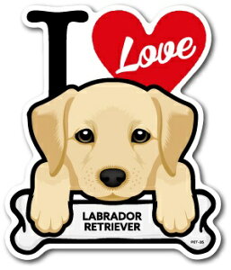 �[�l�����X�e�b�J�[�bGENERAL STICKER DOG STICKER LABRADOR RETRIEVER PET-035