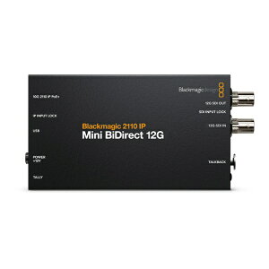 BlackmagicDesign�b�u���b�N�}�W�b�N�f�U�C�� Blackmagic 2110 IP Mini BiDirect 12G