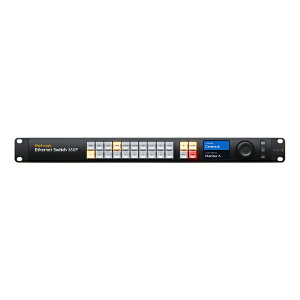 BlackmagicDesign�b�u���b�N�}�W�b�N�f�U�C�� Blackmagic Ethernet Switch 360P