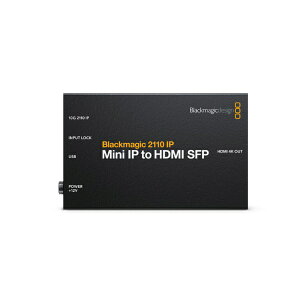 BlackmagicDesign�b�u���b�N�}�W�b�N�f�U�C�� Blackmagic 2110 IP Mini IP to HDMI SFP