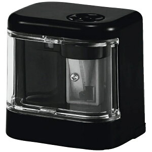 クツワ|KUTSUWA 電池鉛筆削り SPIMO(スピモ) ブラック RS042BK